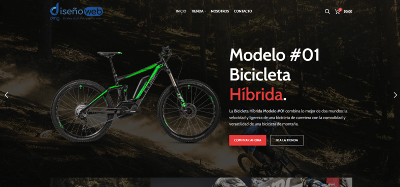 Plantilla de ecommerce 13 con diseño para tiendas de belleza