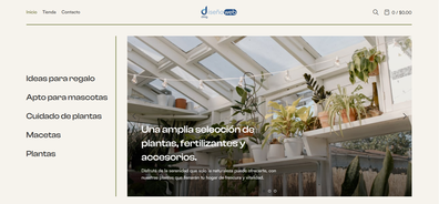 Plantilla de ecommerce 16 con diseño para tiendas de comida