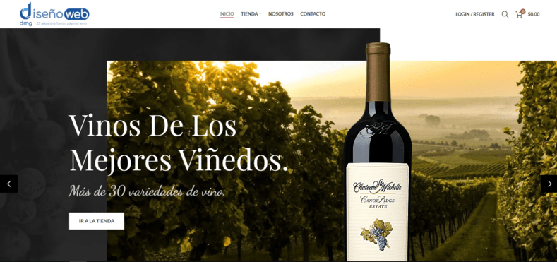 Plantilla de ecommerce 17 con diseño para tiendas de deportes