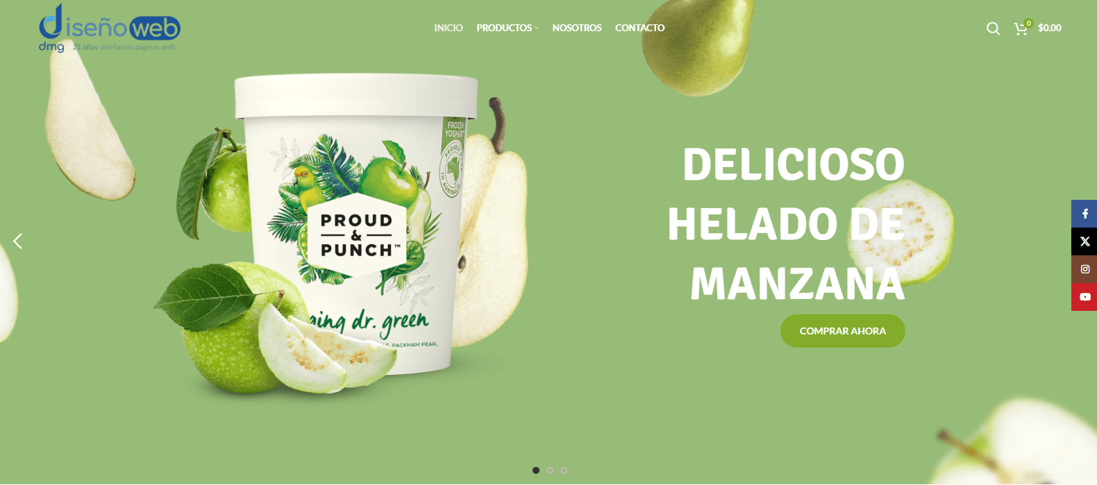 Plantilla de ecommerce 19 con diseño para tiendas de ropa