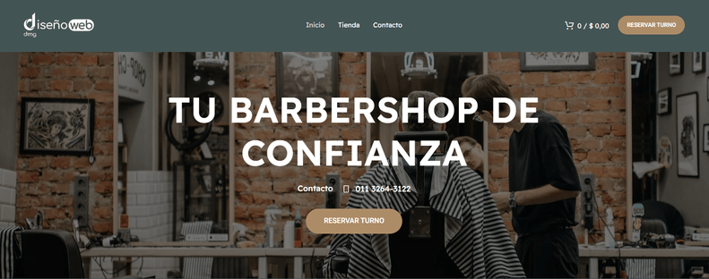 Plantilla de ecommerce 05 con diseño minimalista